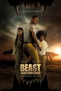 Beast 2022 poster - vegamovies, Vegamovies0.com