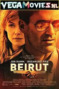 Beirut 2018 poster - vegamovies, Vegamovies0.com