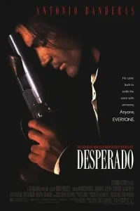 Desperado 1995 poster - vegamovies, Vegamovies0.com