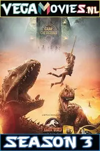 Jurassic world camp cretaceous season 03 poster - vegamovies, Vegamovies0.com