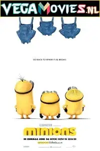 Minions 2015 poster - vegamovies, Vegamovies0.com