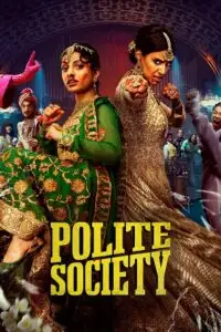 Polite society move poster - vegamovies, Vegamovies0.com