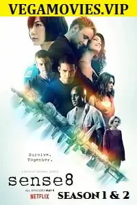 Sense8 poster - vegamovies, Vegamovies0.com