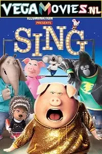 Sing 2016 poster - vegamovies, Vegamovies0.com