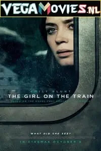 The girl on the train 2016 poster - vegamovies, Vegamovies0.com