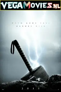 Thor 2011 movie poster - vegamovies, Vegamovies0.com