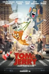 Tom and jerry 2021 poster - vegamovies, Vegamovies0.com