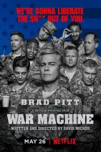 War machine 2017 poster - vegamovies, Vegamovies0.com