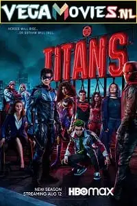 Titans series season 3 poster - vegamovies, Vegamovies0.com